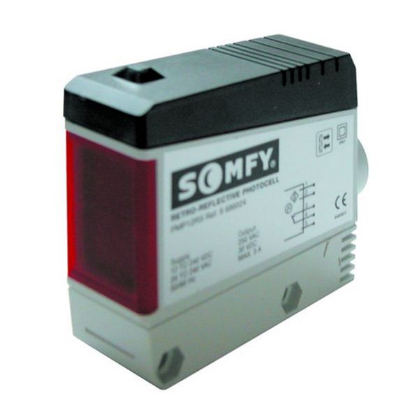 SOMFY 9013647 reflection light barrier set incl. reflector. 12m image 1