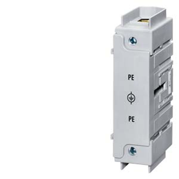 Neutral conductor/PE terminal, through-type, for floor mounting, accessory image 1
