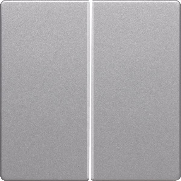 KNX radio button 4gang quicklink Q.1/Q.3 alu velvety, lacquered image 1