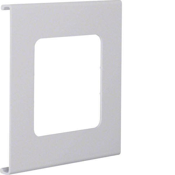 Pre-cut lid 1gang, FB 60130, light grey image 1