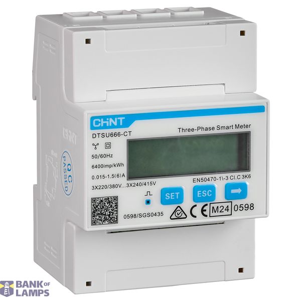SAJ, 3-phase ammeter, 250 A, 3-phase. image 1