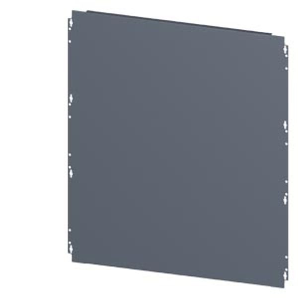 SIVACON, mounting plate, Quick assembly with screws, H: 1000 mm, W: 900 mm, zinc-plated The image 1