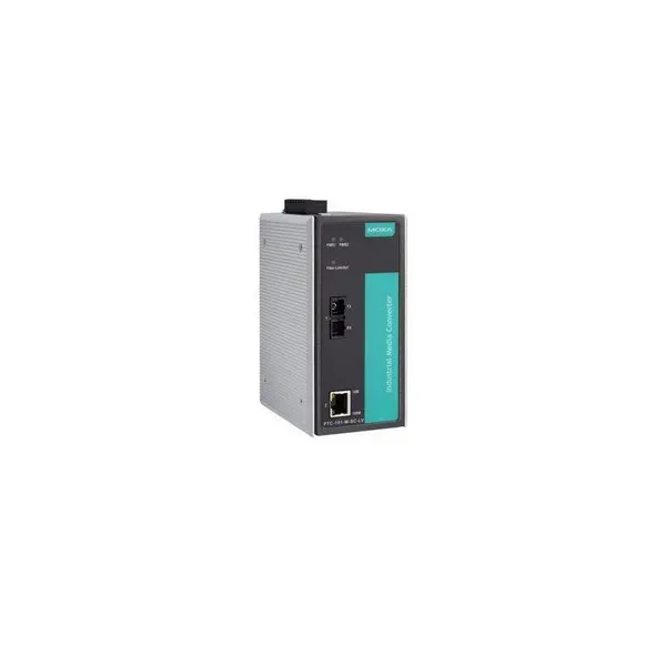 MOXA – PTC-101-M-SC-HV – Industrial 10100BaseT(X) to 100BaseFX media converter image 1