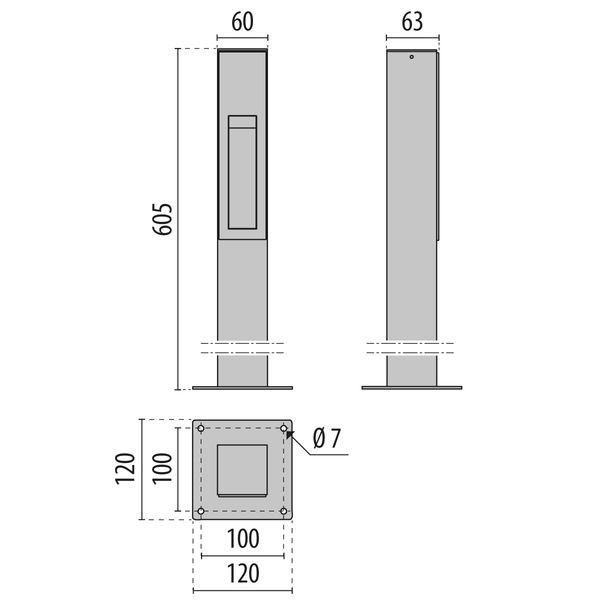 INSERT+1 V POST 600 3.5 A/EW 830 AN96 image 7