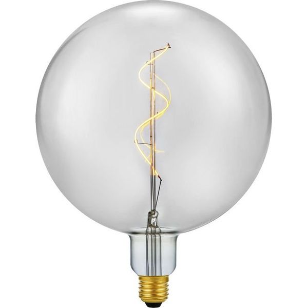 LED E27 Slim Flex Fila Globe G200x261 230V 470Lm 5.5W 822 AC Smoke Dim image 1