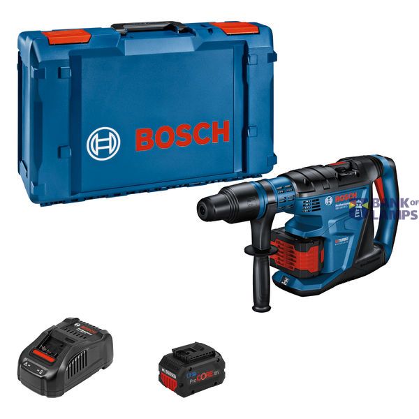 GBH 18V-40 C (2x ProCORE18V 8.0Ah; GAL 1880 CV; XL) image 1
