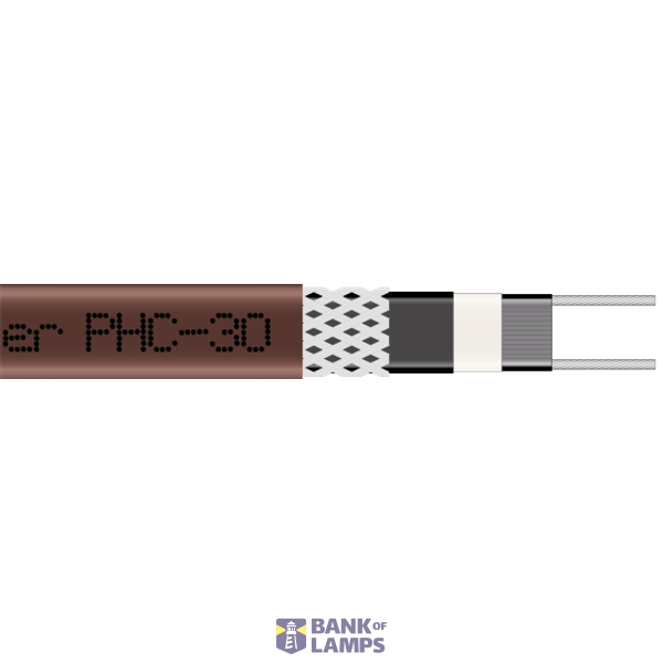 Self-Regulating Heating Cable Grand Meyer PHC-30,30W/m, 230W image 1