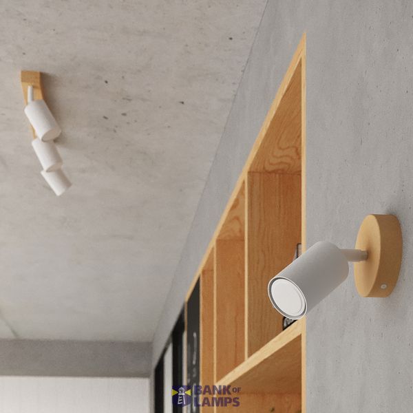 WALL LAMP VERDO WHITE GU10 1X10W IP20 image 4