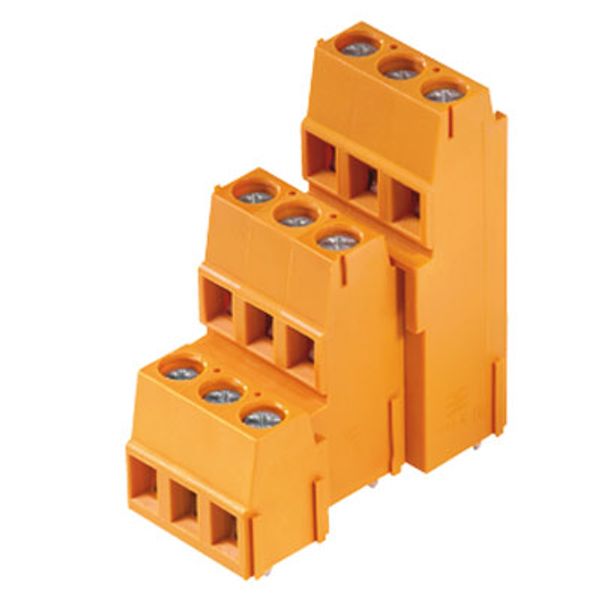 Printed circuit board terminals, 5.08 mm, Number of poles: 18, 90°, Solder pin length (l): 3.5 mm, tinned, black, Clamping yoke connection, Clamping range, max. : 2.5 mm², Box image 3