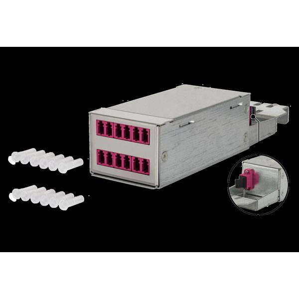 DCCS Module OM4 6xLC-Duplex/1xMTP-M, type B image 2
