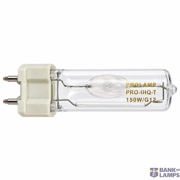 Metal halide lamp 150W G12 HQI-T PINK image 1