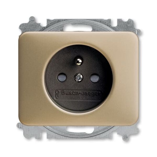 5519B-A02357260 Outlet single with pin + cover shutt. ; 5519B-A02357260 image 1