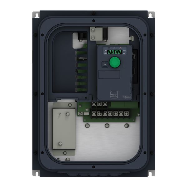 Variable speed drive, Altivar Machine ATV320, 4 kW, 380...500 V, 3 phases, enclosed, IP65 image 1