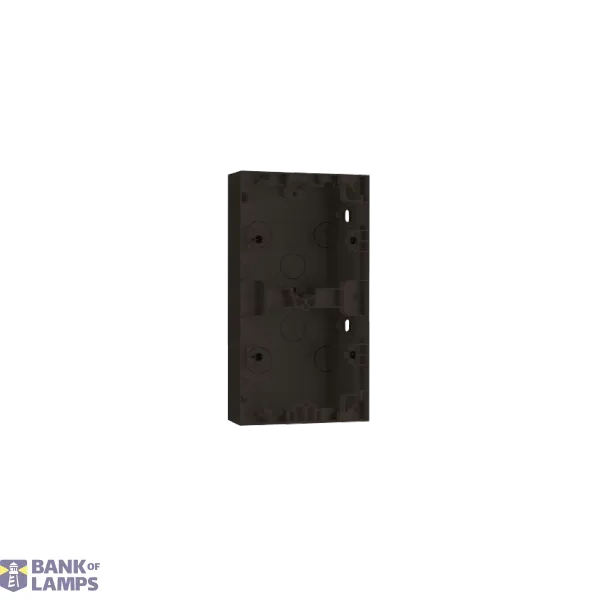 WALL BOX 2X BLACK 6-PACK image 1