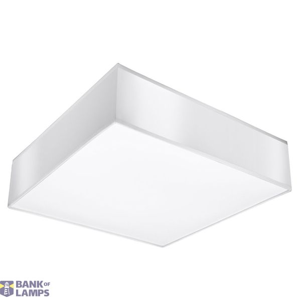 CEILING LAMP HORUS 35 WHITE E27 2X60W IP20 image 3