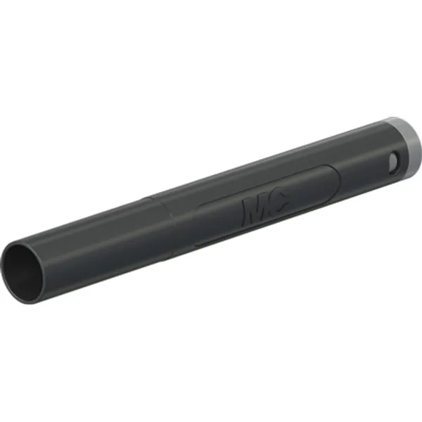 4 mm plug, crimp connection, 1.0 mm², CAT II/CAT III, black, 66.2043-21 image 1