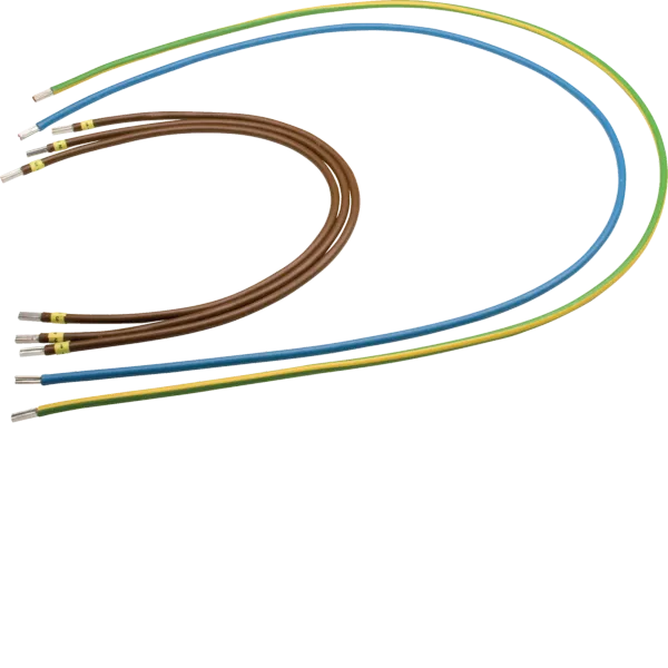 Outgoing wiring harness, univZ, 16 mm², 5P, L1,2,3,N, PE=575, 575, 575, 1200, 1250, H/H image 1