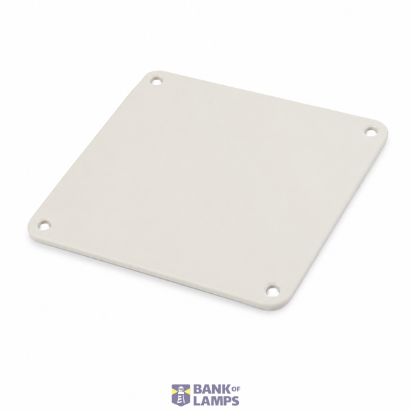Square Junction Box Lid 105x105 IP30 image 1