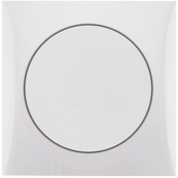 Rotary Potentiometer 1-10V with Setting Knob/Frame Soft Lock, Polar Wh image 2