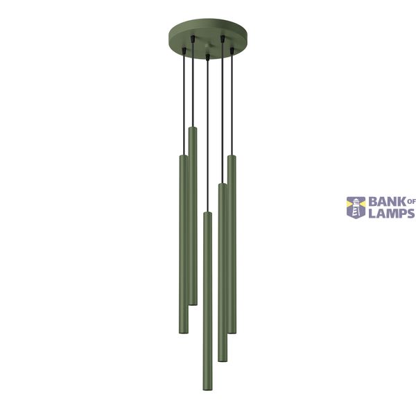 PASTELO HANGING LAMP 5P OLIVE GREEN 5XG9 image 2