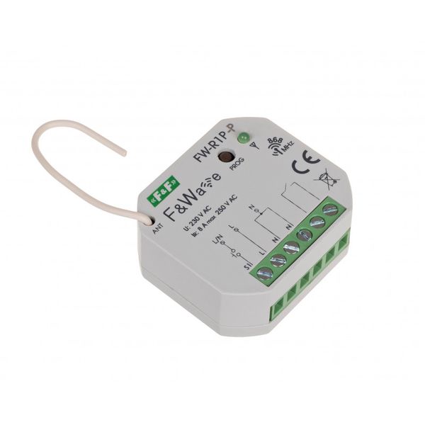 GSM remote control relay - pulse and operating time counter / on-off / alarm function, 230V, 1xNO image 6