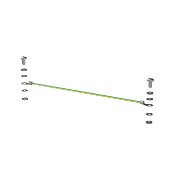 Q800R00P2 Reinforcement for coupled enclosures, 80 mm x 80 mm x 250 mm image 1