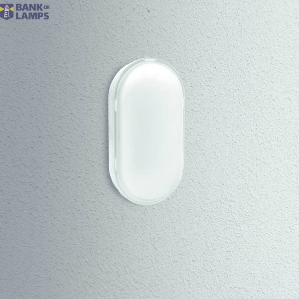 PLAFONIERA LED SIMPLY OVALE BIANCA image 1