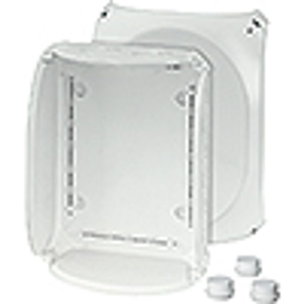 Cable box IP66, BM7, 6-35 mmÃ‚², 4 pole Branch, input M25/40/50, Gray (DK 3534 S) image 3