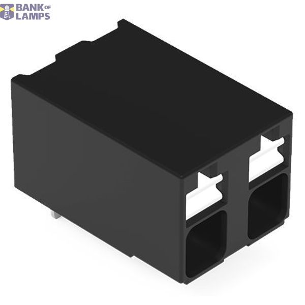 THR PCB terminal block push-button 1.5 mm² black image 1
