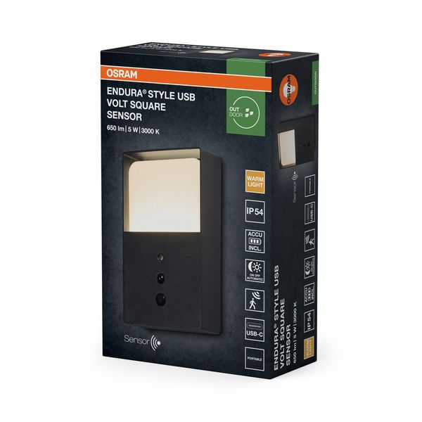 ENDURA STY USB VOLT SQ S IP54 DG OSRAM image 2