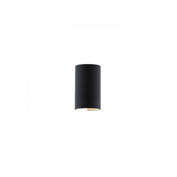 RON W 15/25 wall Polycotton black/copper foil 230V LED E27 15W image 1