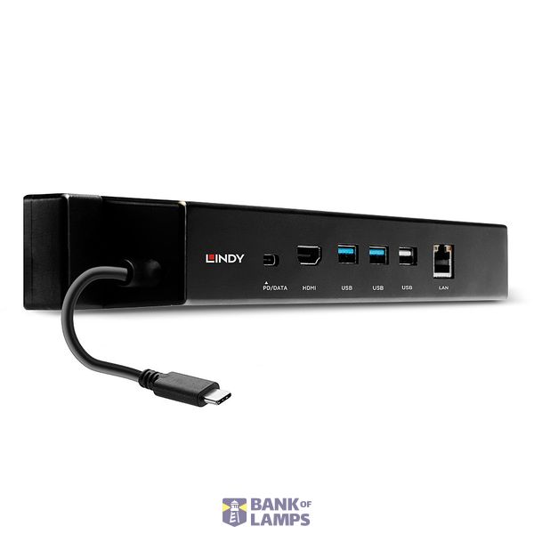 USB 3.2 Gen 2 Type C Mini Docking Station -  HDMI, PD 3.0 100W, USB 3.2 Gen 2, Gigabit Easily connect several peripherals to your MS Surface*, Tablet or Ultrabook via USB Type C image 1