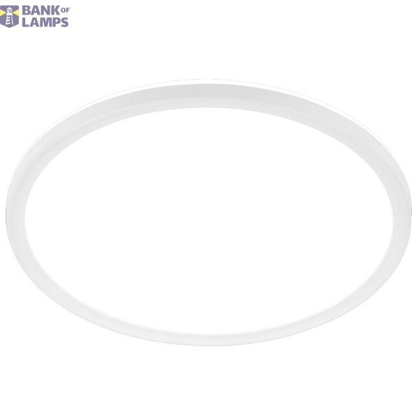 Ultra flat LED ceiling light with halo effect, incl. 1 x LED platine image 1