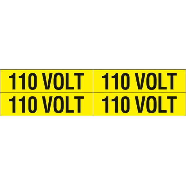 Adhesive label - Dimensions: 240 x 60 mm image 1
