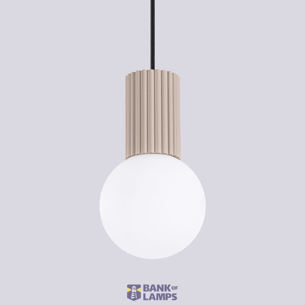 Pendant lamp HALO 1 taupe image 12