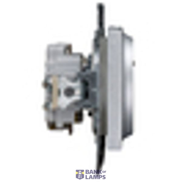 Pin socket outlet with safety shutter, cage clamps, silver image 7