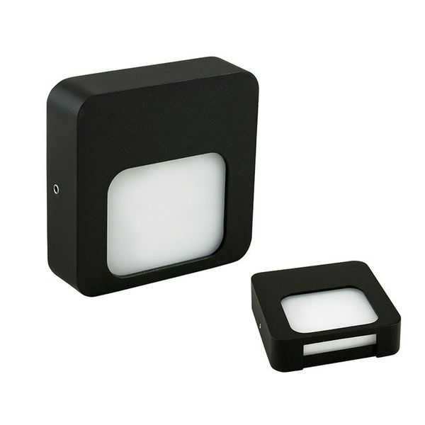 LED lamp Ursa S, 1.5W, 3000K, IP65, black color image 1