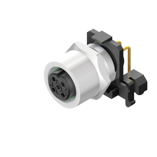 Built-in plugs, M12, Mounting thread: M 12, Number of poles: 4, Strand / cable length: image 1