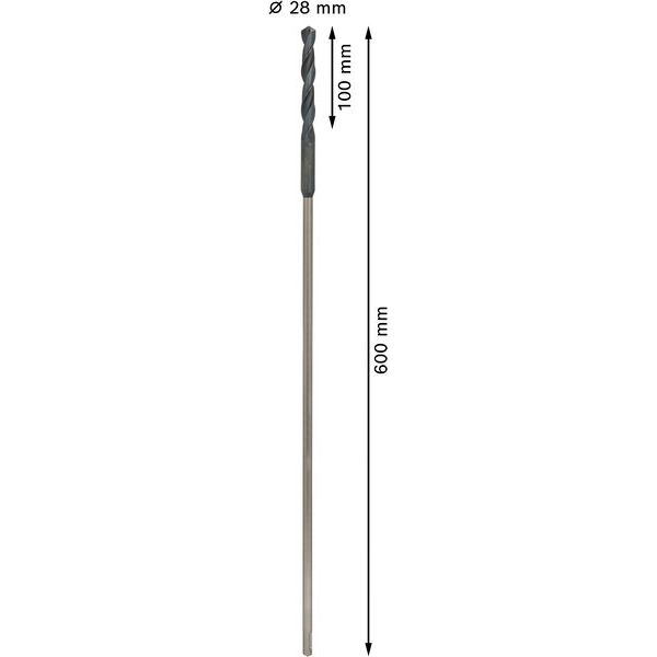 SDS-plus formwork and installation drill bits 14 x 600 mm image 2