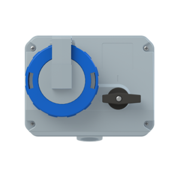 232MHS6W Industrial Switched Interlocked Socket Outlet image 3