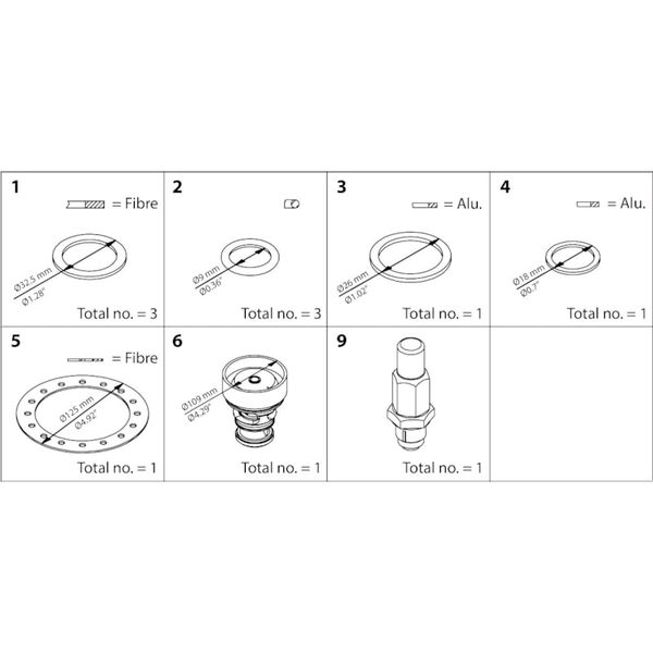 ICS 80  Overhaul kit image 1