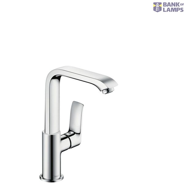 Metris 230 sink mixer with pop-up, chrome image 1