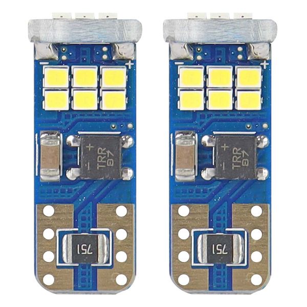 LED CANBUS 18SMD UltraBright 2016 T10e (W5W)  White 12V/24V image 1