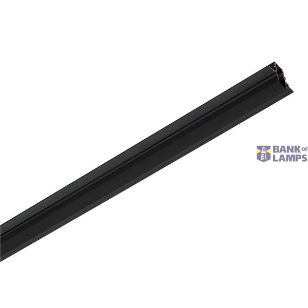 2m mounting track, 48V TRACK, black, DALI image 5