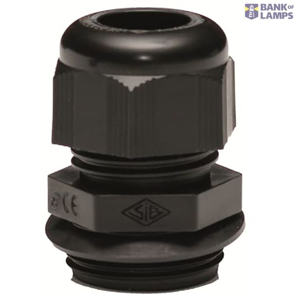 Cable Gland with slats ATEX EXE Polyamide 66 3/4NPT Blue RAL 5012 image 1