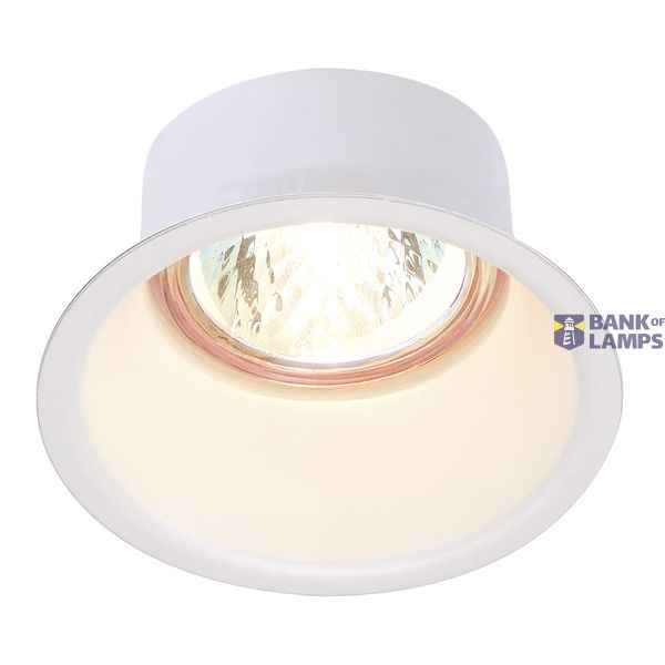 HORN MR16 downlight, round, white, max. 50W image 1
