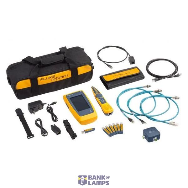 Fluke LINKIQ TESTER W/ INDUSTRIAL ETHERNET ADAPTER KIT & PROBE image 1