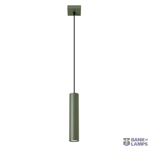 HANGING LAMP LAGOS 1 GREEN OLIVE 1XGU10 image 3