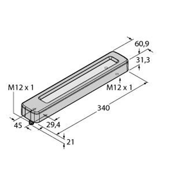 LED Linear Light In the Metal Housing   WLC60CW340ARQ image 2