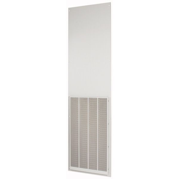 XLSR418135 Rear wall ventilated, for HxW = 1800 x 1350mm, IP42, grey image 1